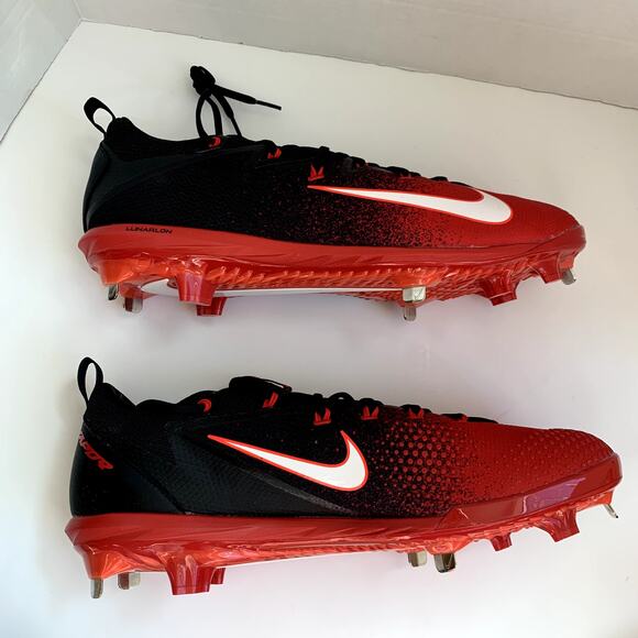 Nike Baseball Cleats Lunar Vapor Ultrafly Elite NIB Red Athletic Sz 16 Mens NWT - Picture 5 of 10